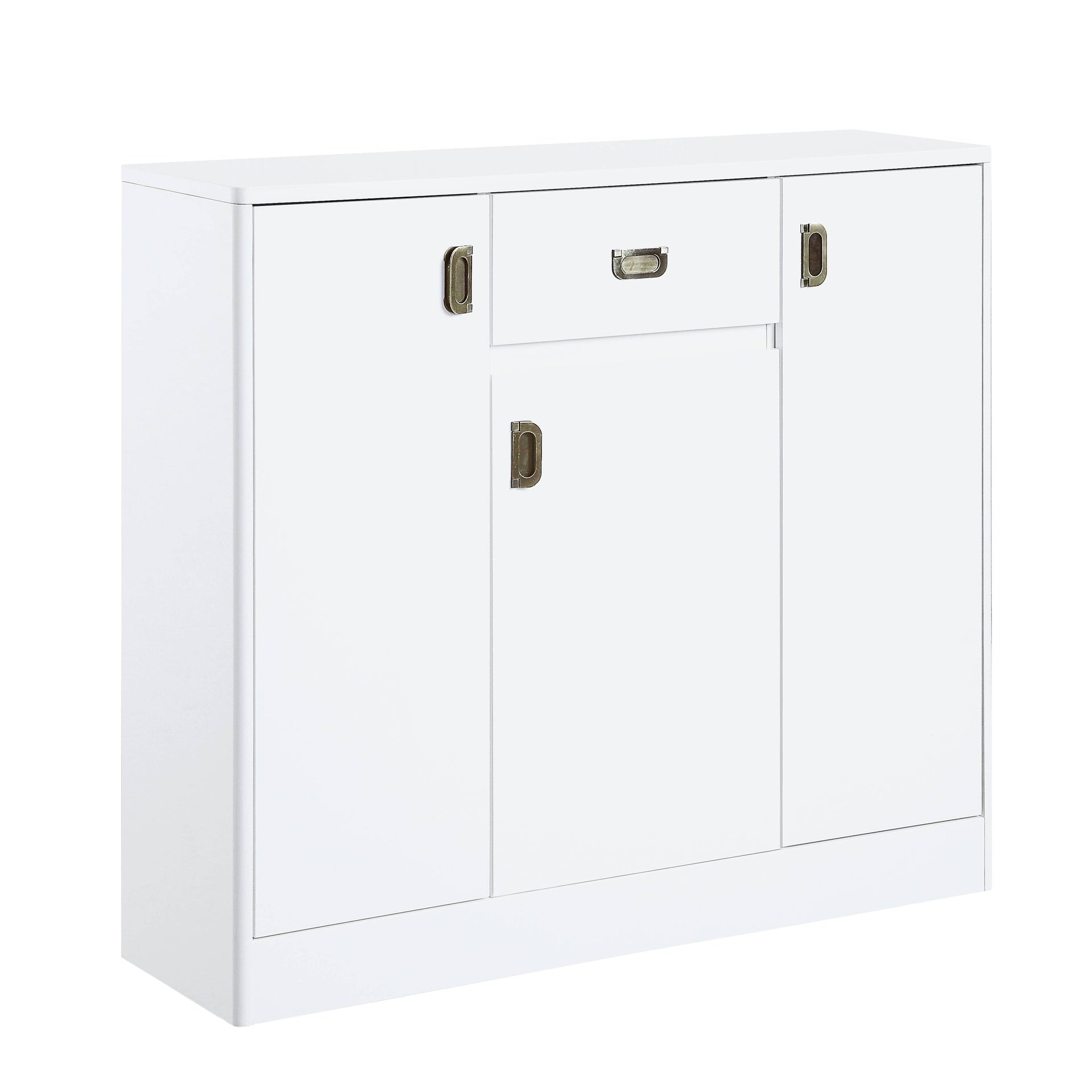Pagan White High Gloss Finish Server