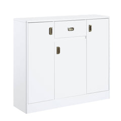 Pagan White High Gloss Finish Server