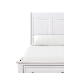 Meade G8975A-KB King Bed (  4 Boxes) , White