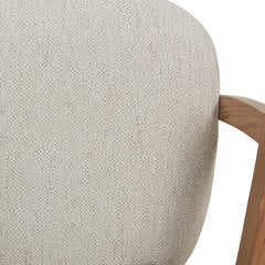 Williams 27in Swivel Counter Height Bar Stool, White Pepper Stain Resistant High Performance Polyester