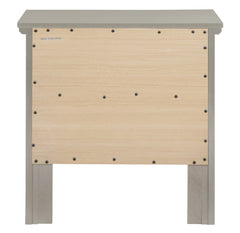 Elegant Silver Champagne Nightstand