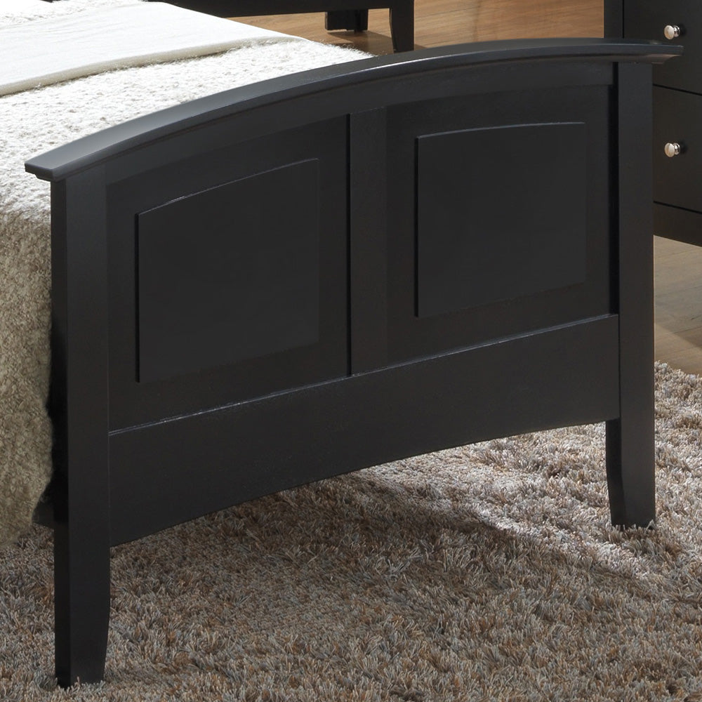 Stylish Black Twin Bed For Cozy Spaces
