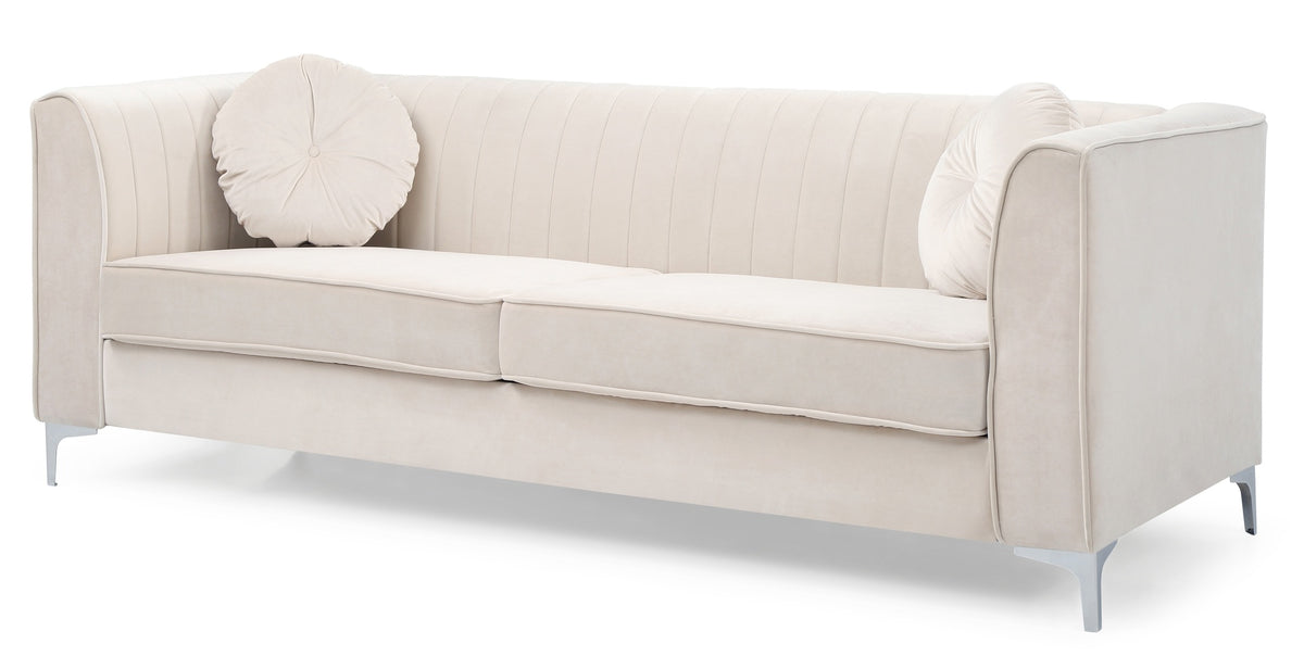 Delray G797A-S Sofa ( 2 Boxes ) , IVORY