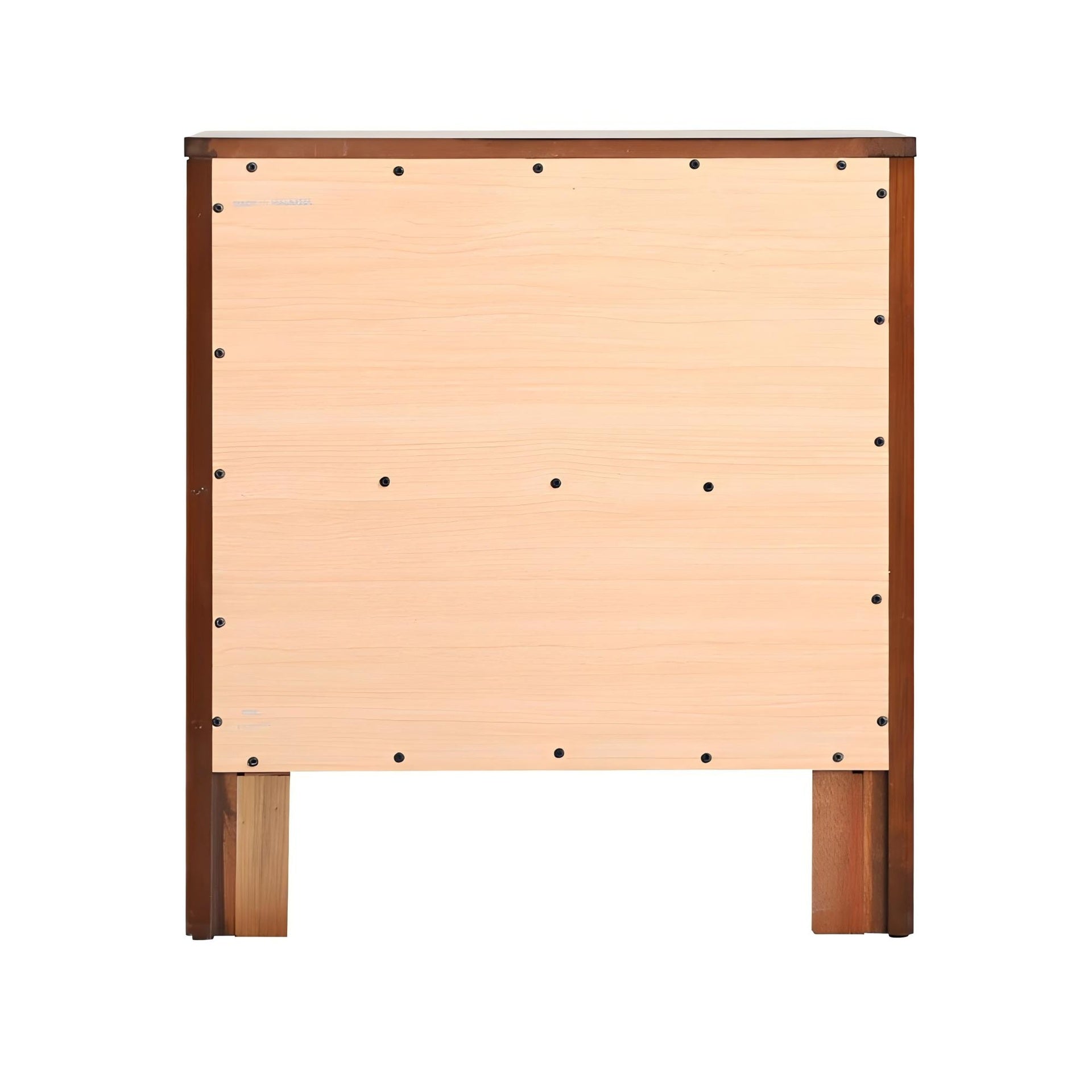 Elegant Cherry Nightstand With Storage