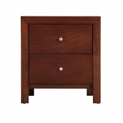 Elegant Cherry Nightstand With Storage