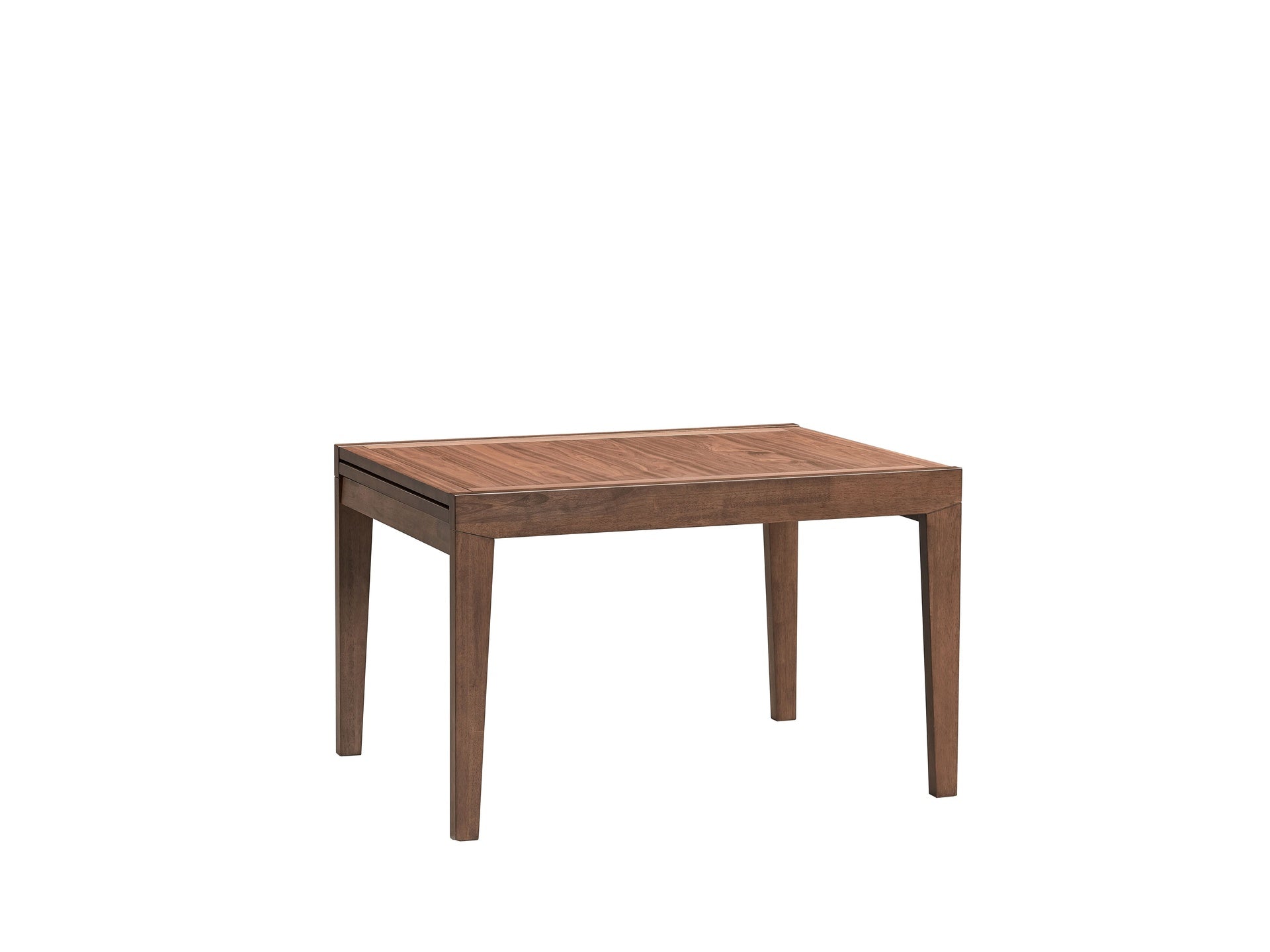 Mayah Walnut Finish Dining Table w/ Extension Leaf