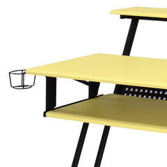 Suitor Yellow & Black Finish Music Recording Studio Desk
