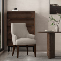 Armchair in Taupe