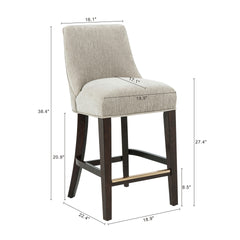 Counter Stool in Taupe