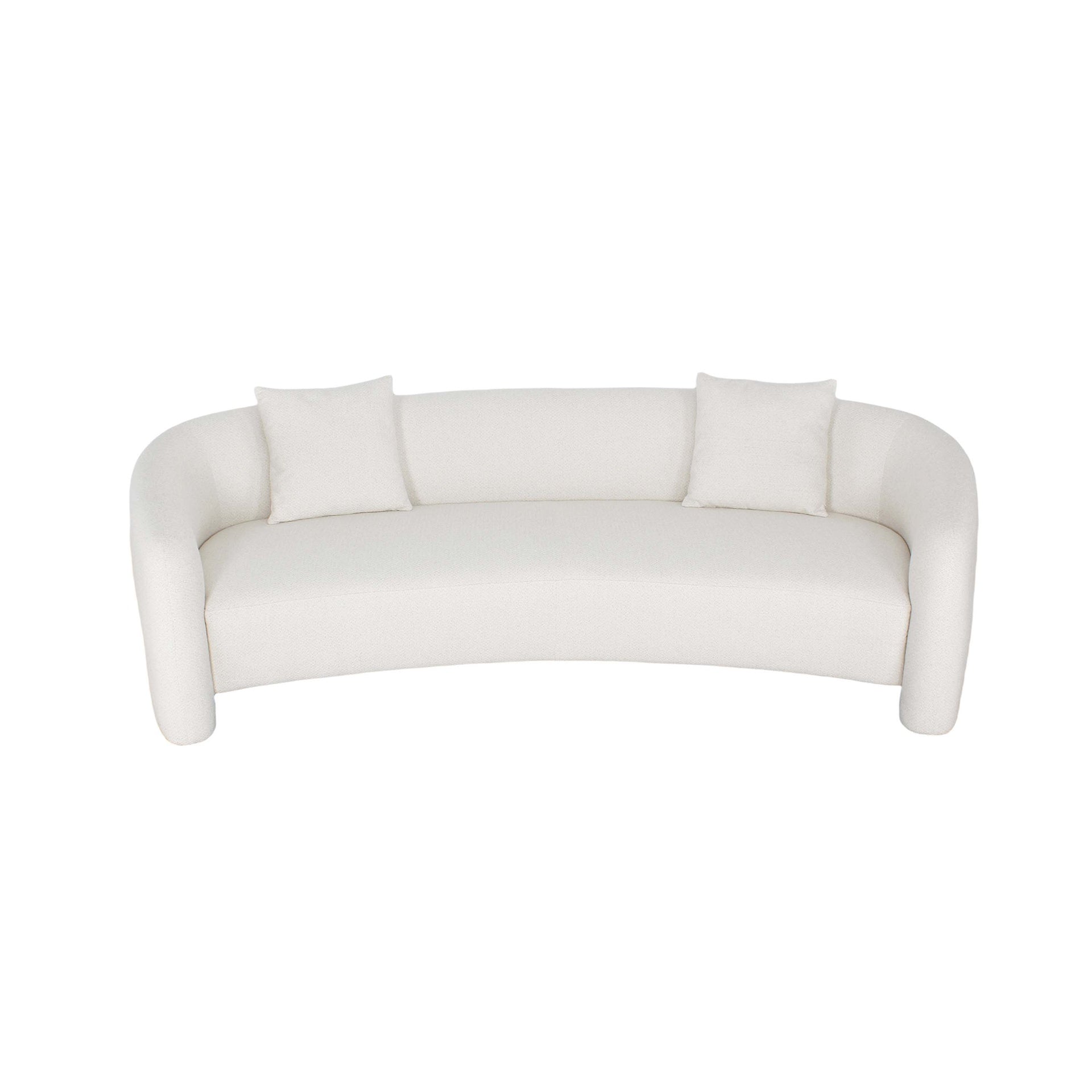 Loveseat in Ivory