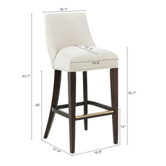 Barstool in Cream
