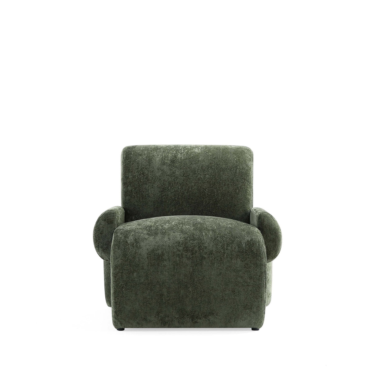 Lounge Chair in Olive Green