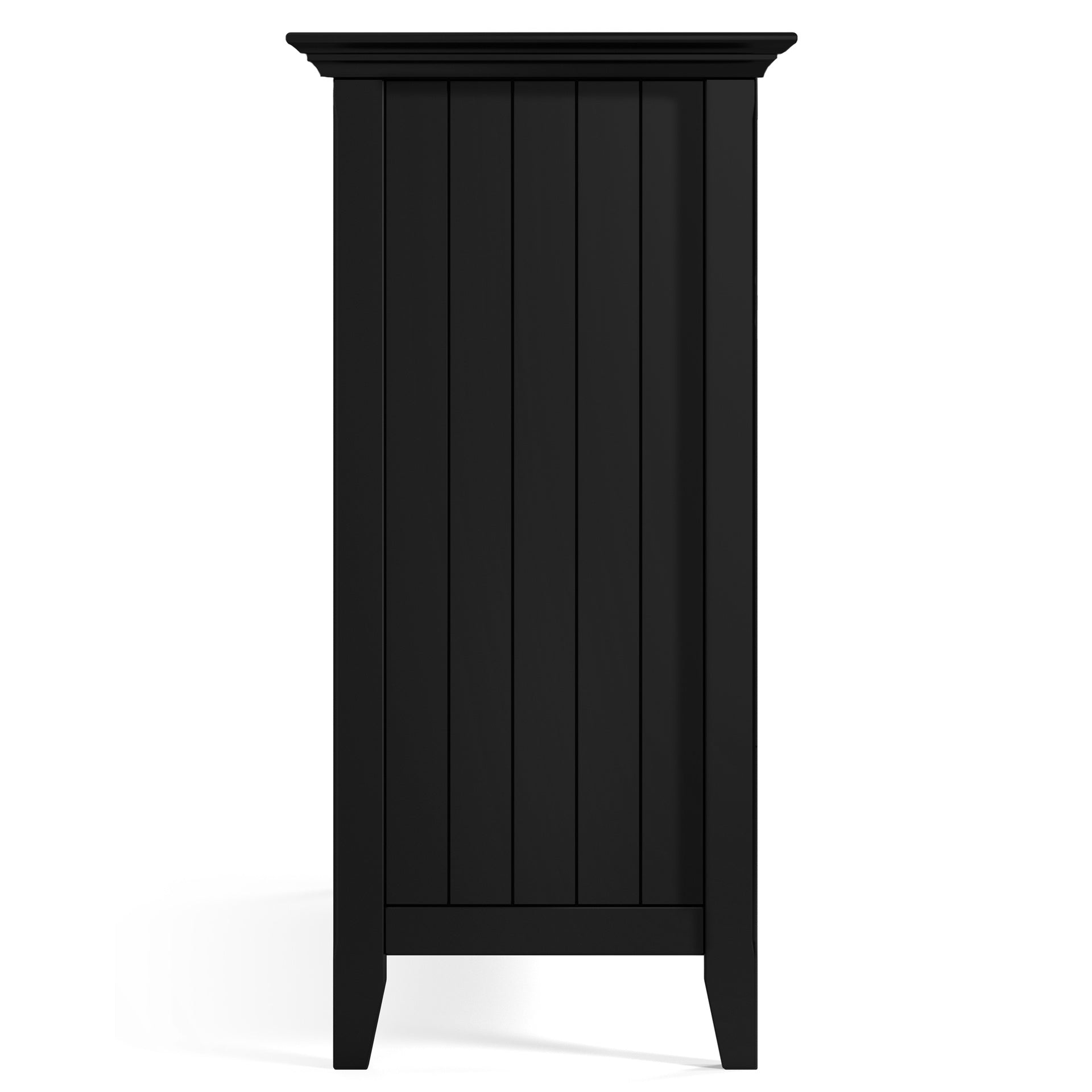 Bedford - Sideboard Buffet and Wine Rack - Black