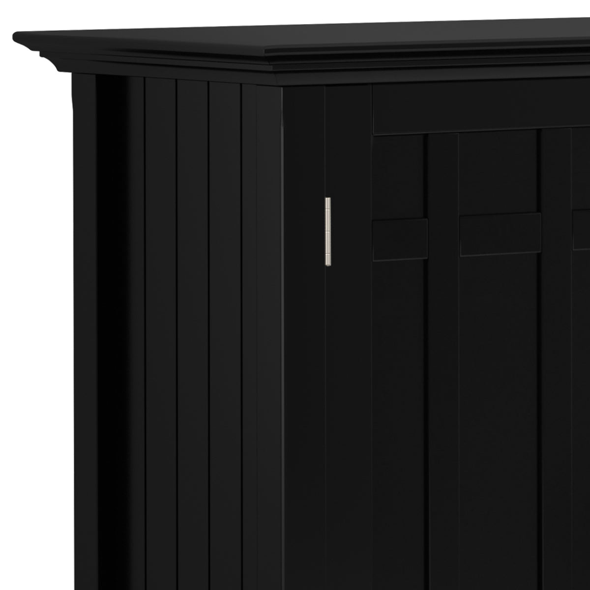 Bedford - Sideboard Buffet and Wine Rack - Black