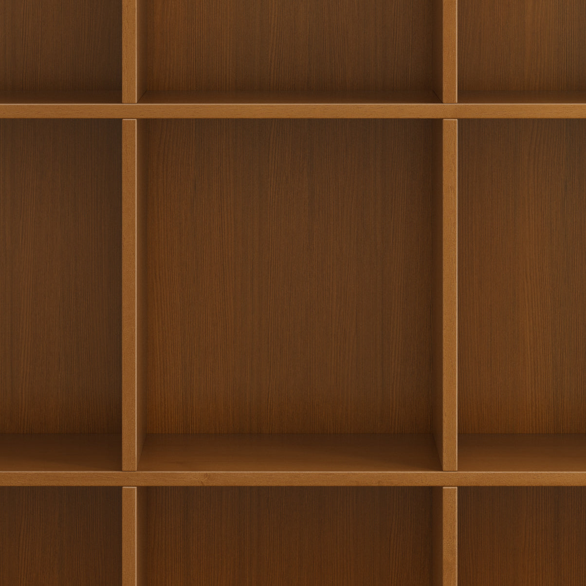 Acadian - 9 Cube Bookcase and Storage Unit - Light Golden Brown