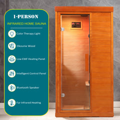 Far Infrared sauna room indoor LOW  EMF