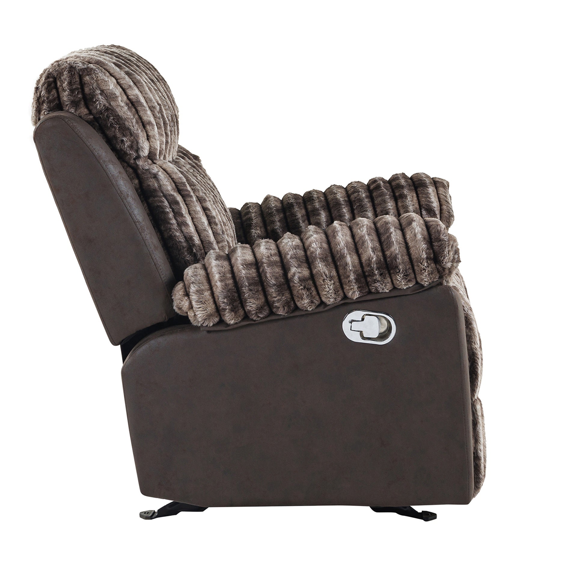 Bruni Brown Glider Recliner