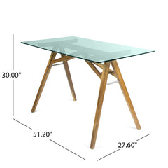 Computer Desk Home Office Desks,Large Office Desk, Modern Computer Desk Conference Table Meeting Room Table, Business Furniture for Home Office, Natural Color