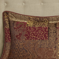 4 Piece Brown Comforter Set Brown King