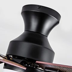Hot sales Ceiling Fans with Lights, 42 inch Low Profile Ceiling Fan with Light and Remote Control, Flush Mount, Reversible, 3CCT, Dimmable, Noiseless, Black Ceiling Fan for Bedroom, Indoor/Outdoor Use