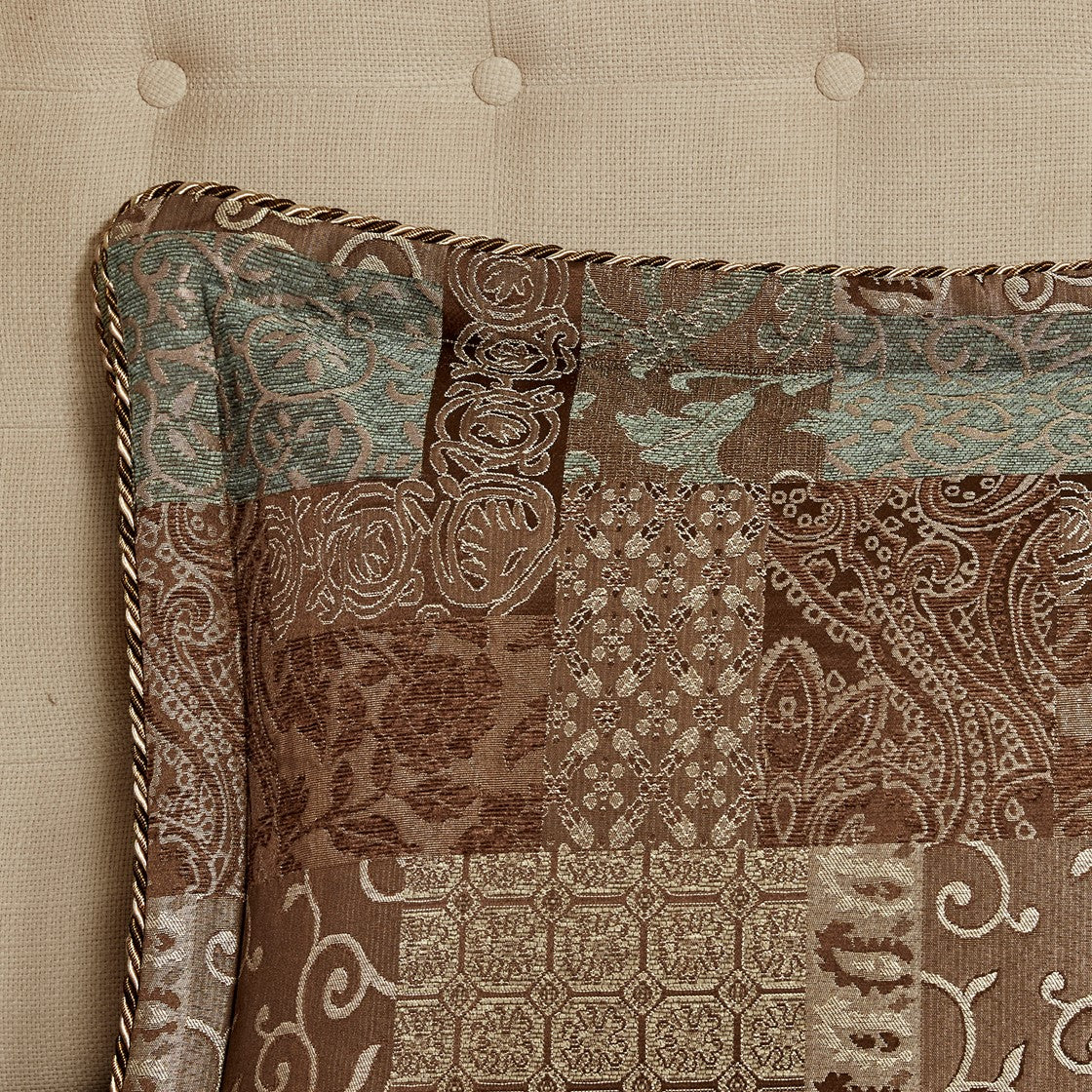 4 Piece Brown Comforter Set Brown Cal King