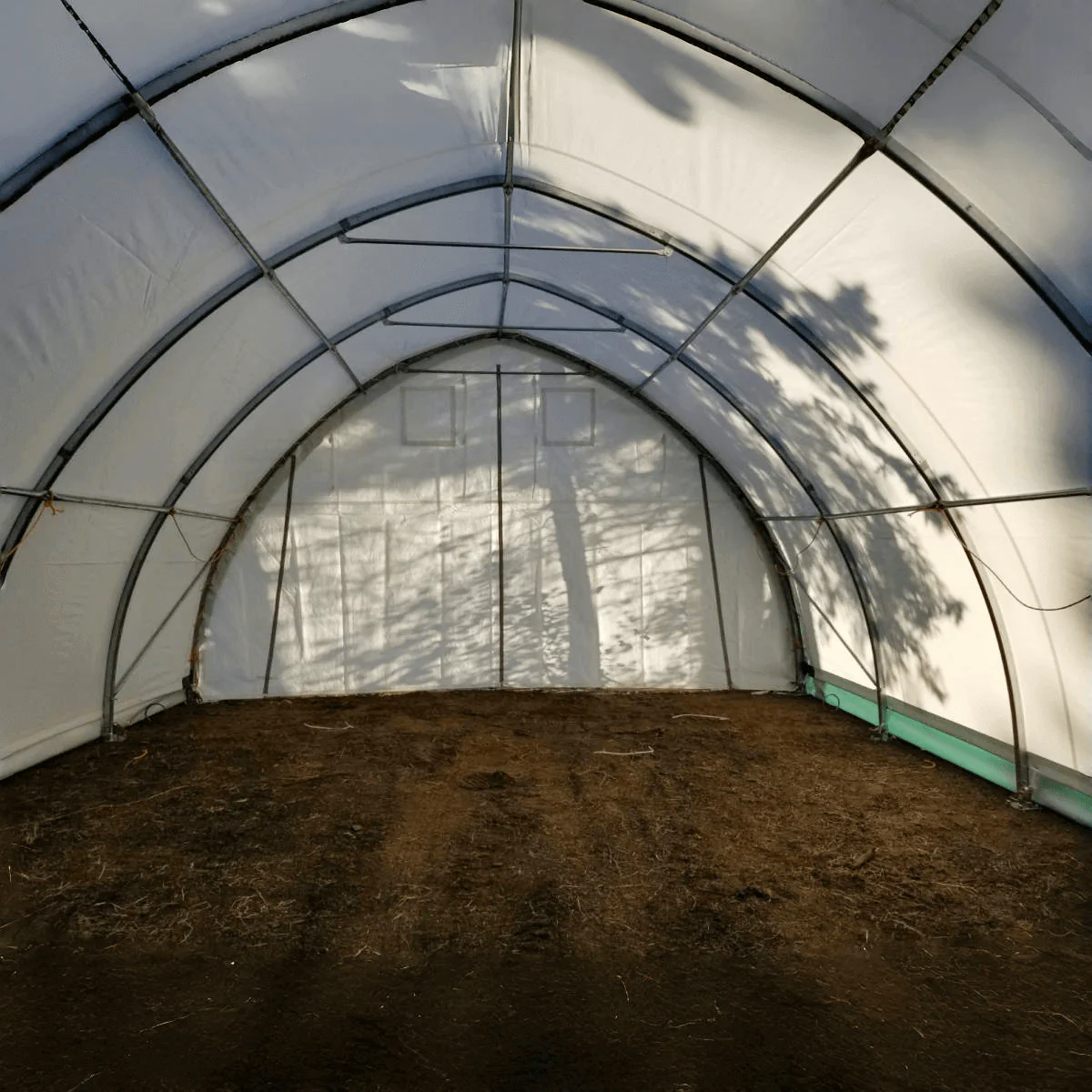 Single Truss Arch Storage Shelter W20'xL30'xH12' 11oz PE