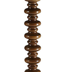 Walnut Round Wooden Side Table