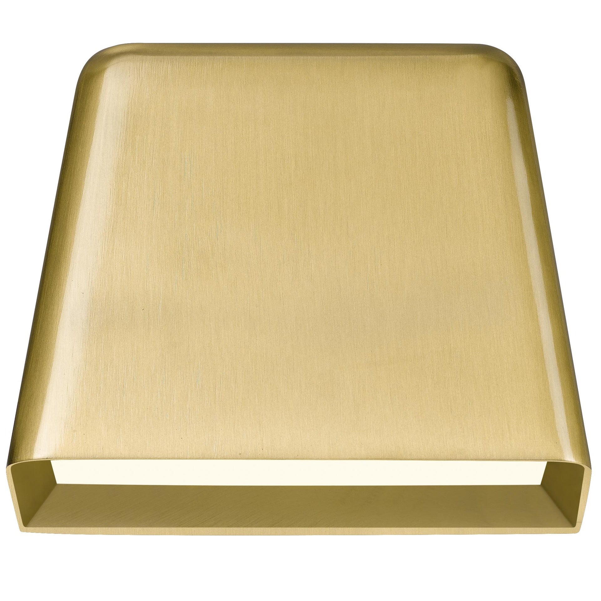 5.5 inch Brushed Brass LED Wall Sconce