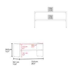 Basic 23" Wide 2-tier shelf Stackable Shoe Rack