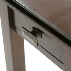 Artisan - Narrow Side Table - Russet Brown