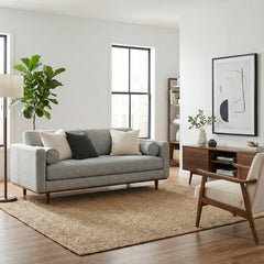 Morrison - 72" Sofa - Mist Grey