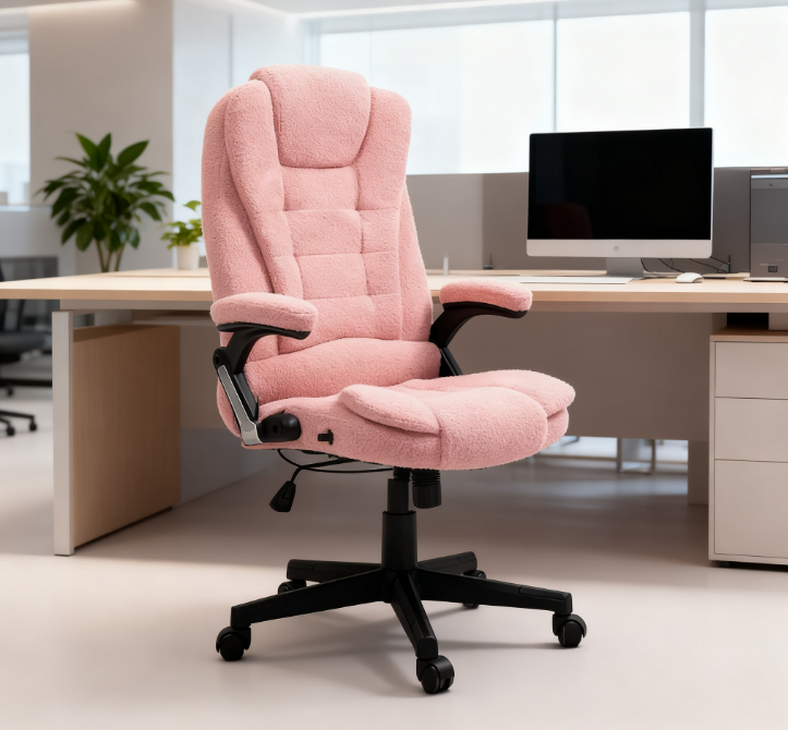 High Back Vibrating Massage Office Chair,Executive Office Chair with Heat,For Home and Office