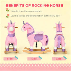 Soft Rocking Horse,Walking Unicorn Toy