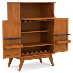 Draper Mid Century Bar Cabinet