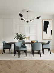 Armchair in Pewter