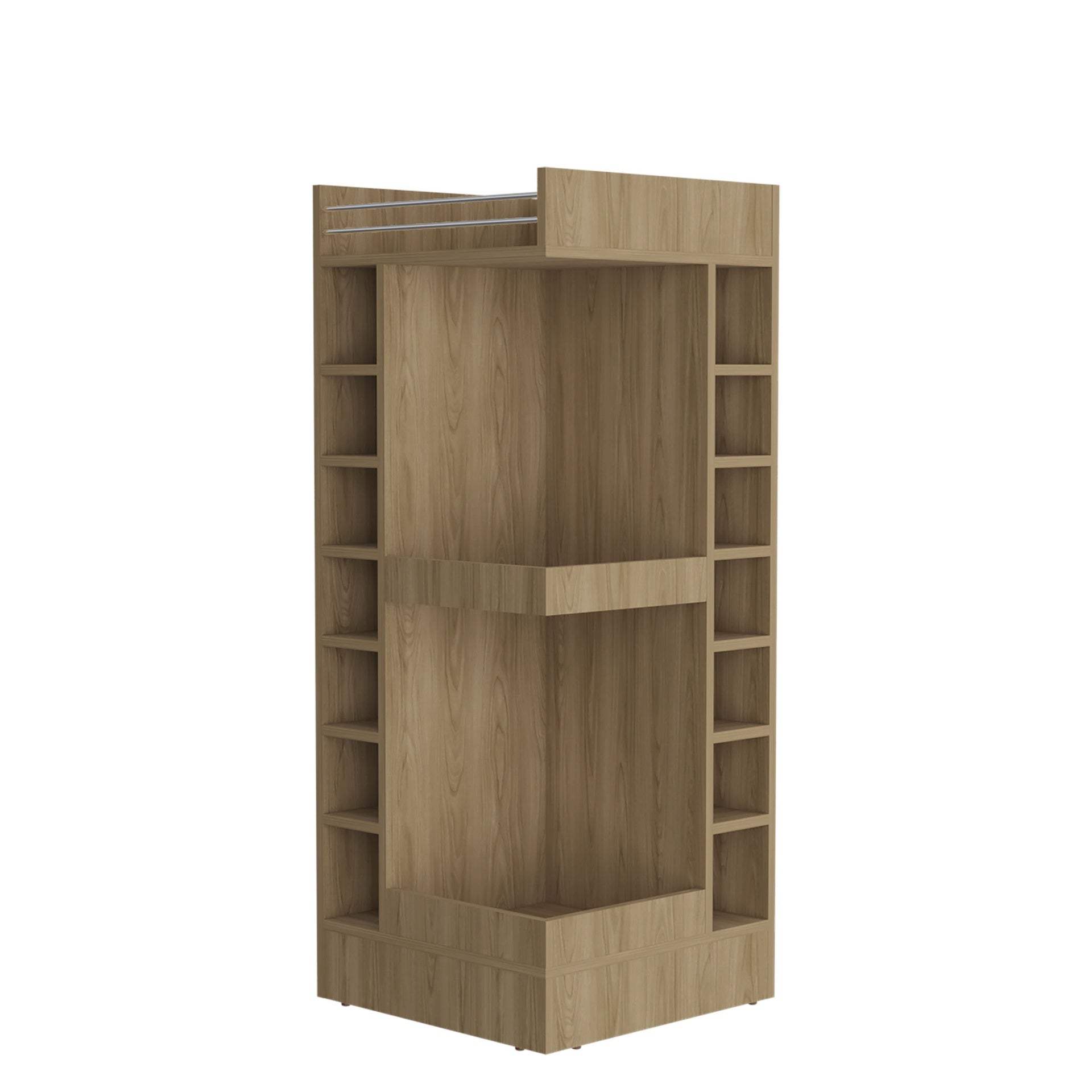 Bar Cabinet, 16 Shelves