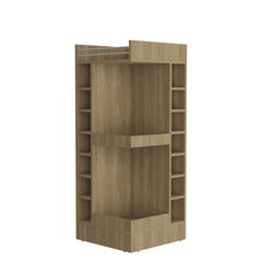 Bar Cabinet, 16 Shelves