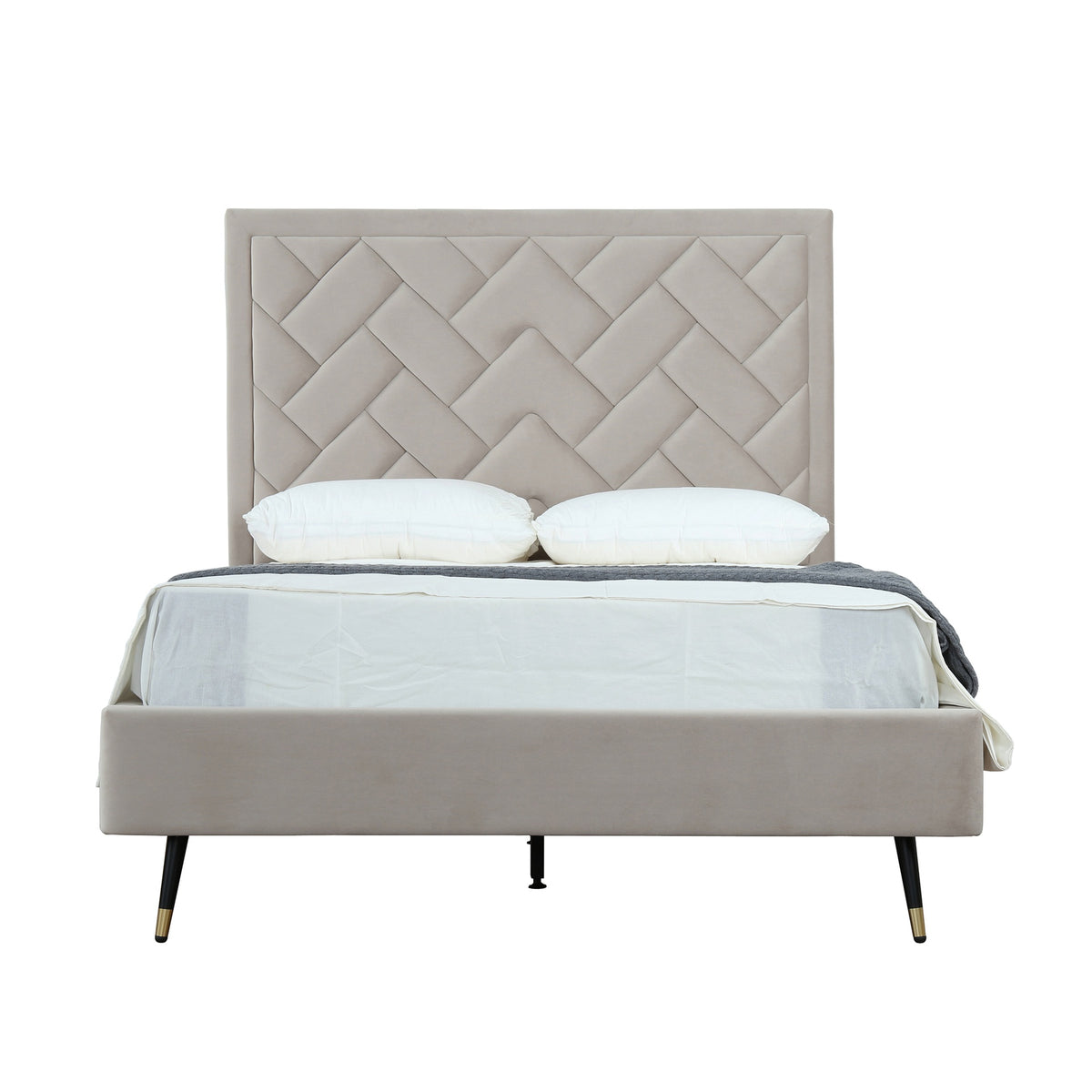 Full Bed in Greige
