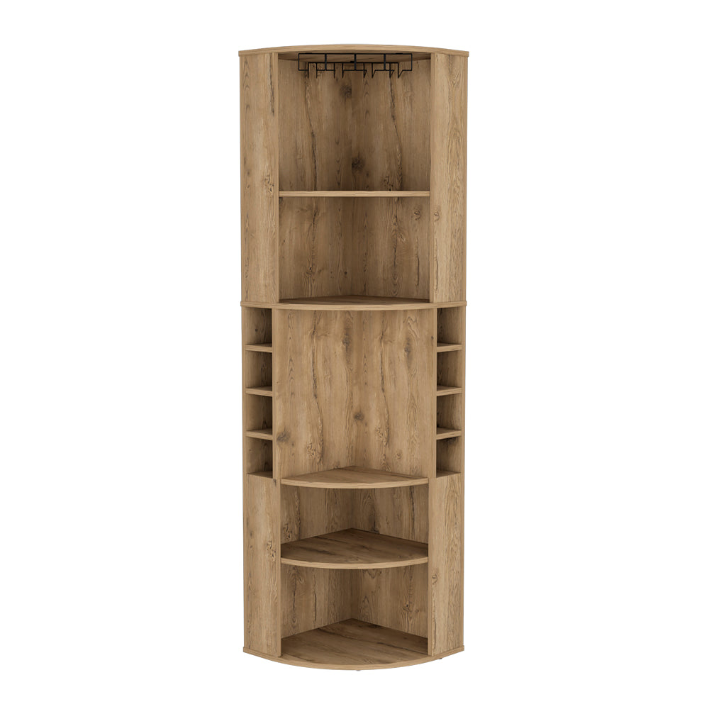 Bar Cabinet Jansen, Living Room, Macadamia