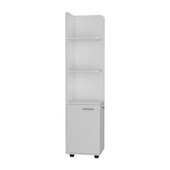 Freestanding cabinet Kairatu, One Drawer, White Finish