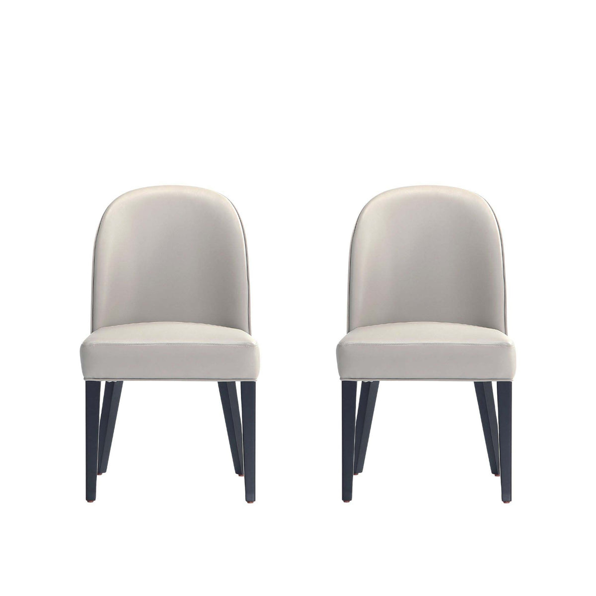 Dining Chair - Set of 2 in Light Gray