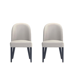 Dining Chair - Set of 2 in Light Gray