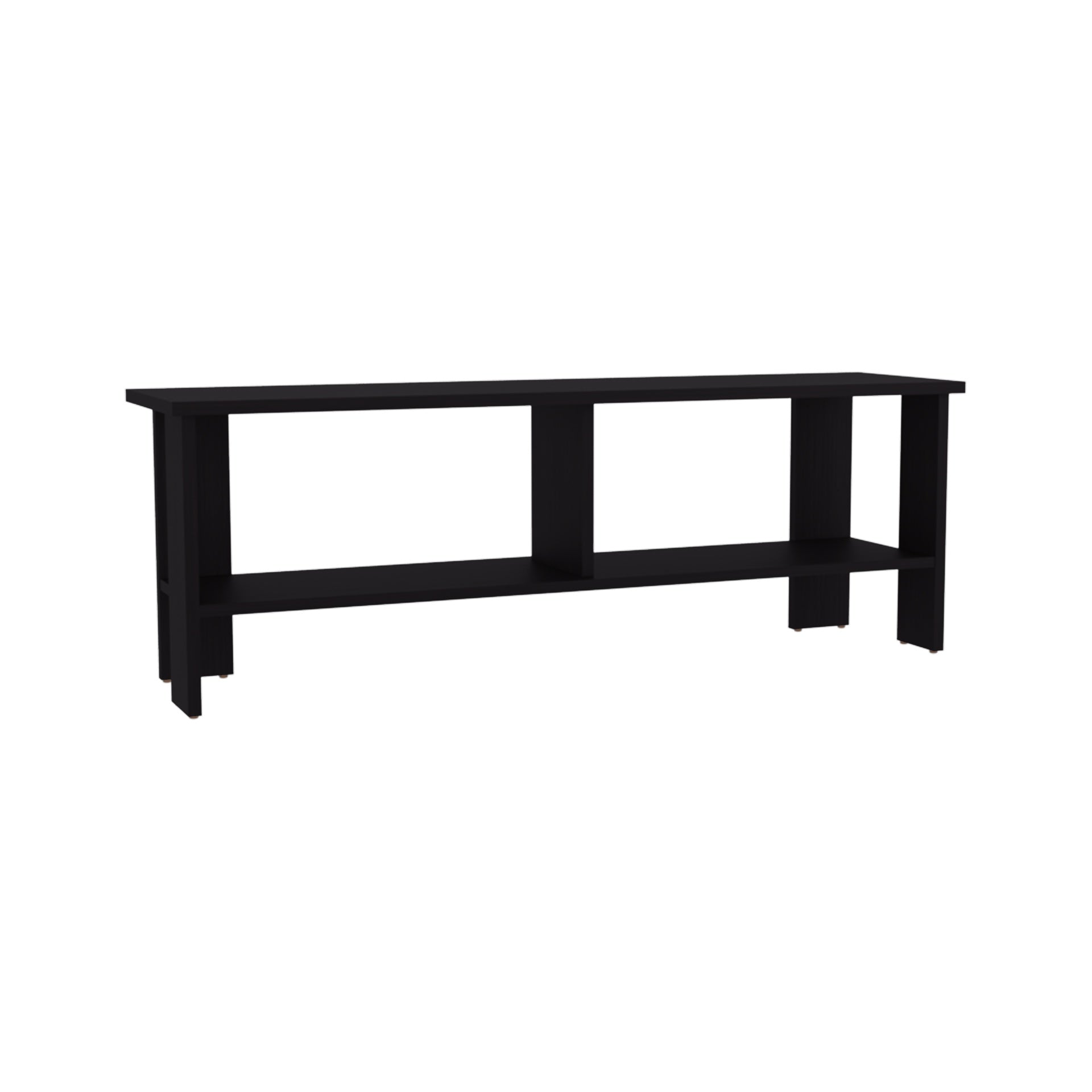 TV Stand, 2 Shelves