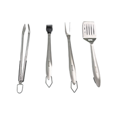 Heavy Duty BBQ Grill Tools Set Stainless Steel BBQ Accessories Grill Barbecue Grilling Tools Utensils Set with Spatula.Fork,Brush,Toogs Kit