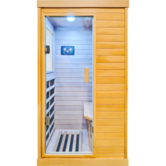 infrared sauna room single room