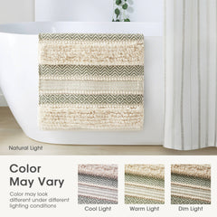 1-Piece 20x32" Bath Rug,Sage Green