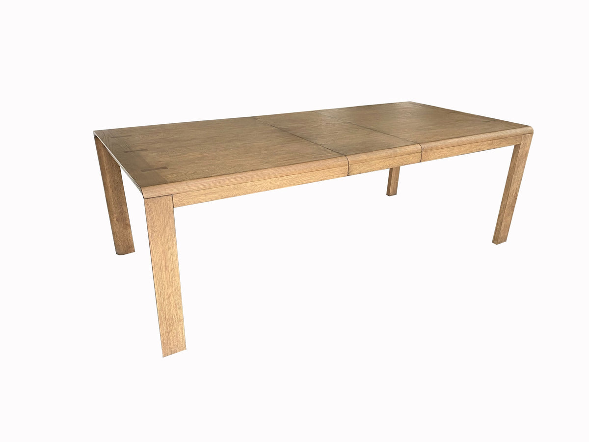 Leg Dining Table w/ Leaf - Latte