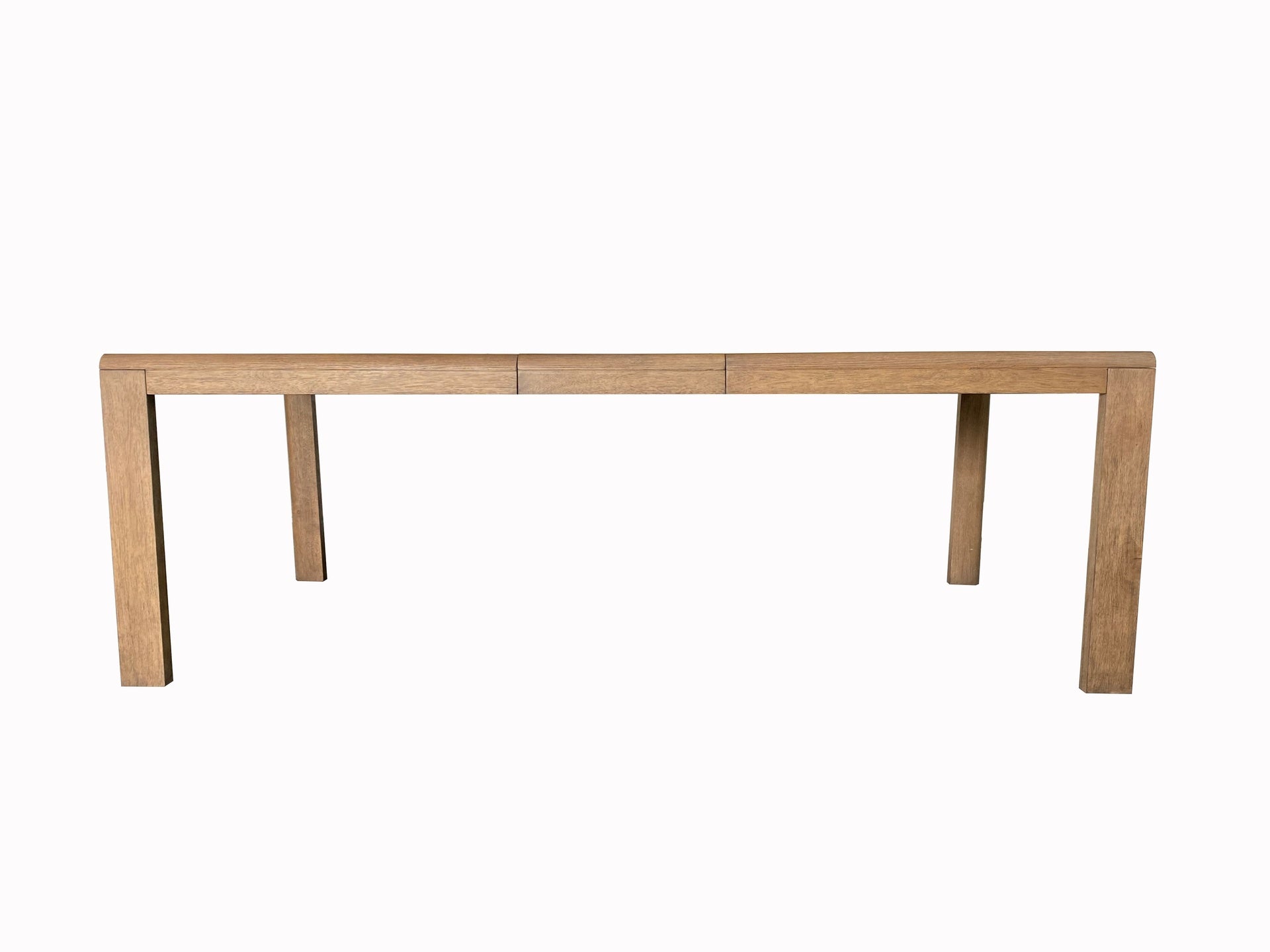 Leg Dining Table w/ Leaf - Latte