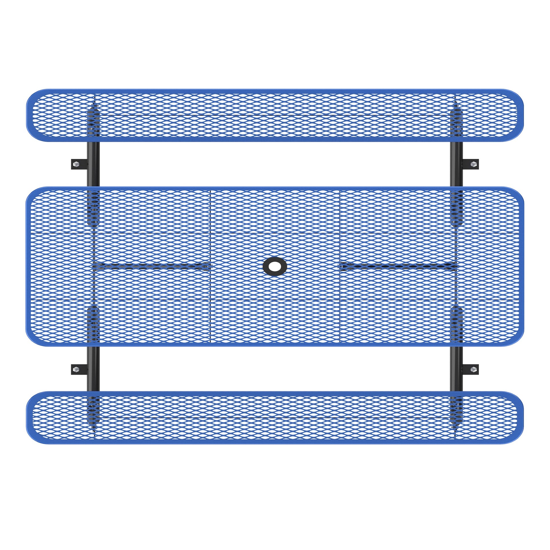 96" Rectangular Picnic Tables Blue