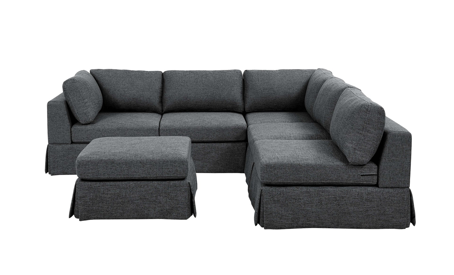 6 - Piece Upholstered Sectional
